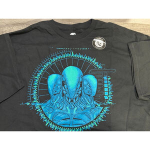 Men's Westworld T-shirt Size L Black Blue